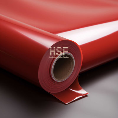 فيلم سيليكون لاصق من البولي بروبلين المصبوب (CPP) بلون أحمر معتم بسمك 60 ميكرومتر للتغليف الصناعي